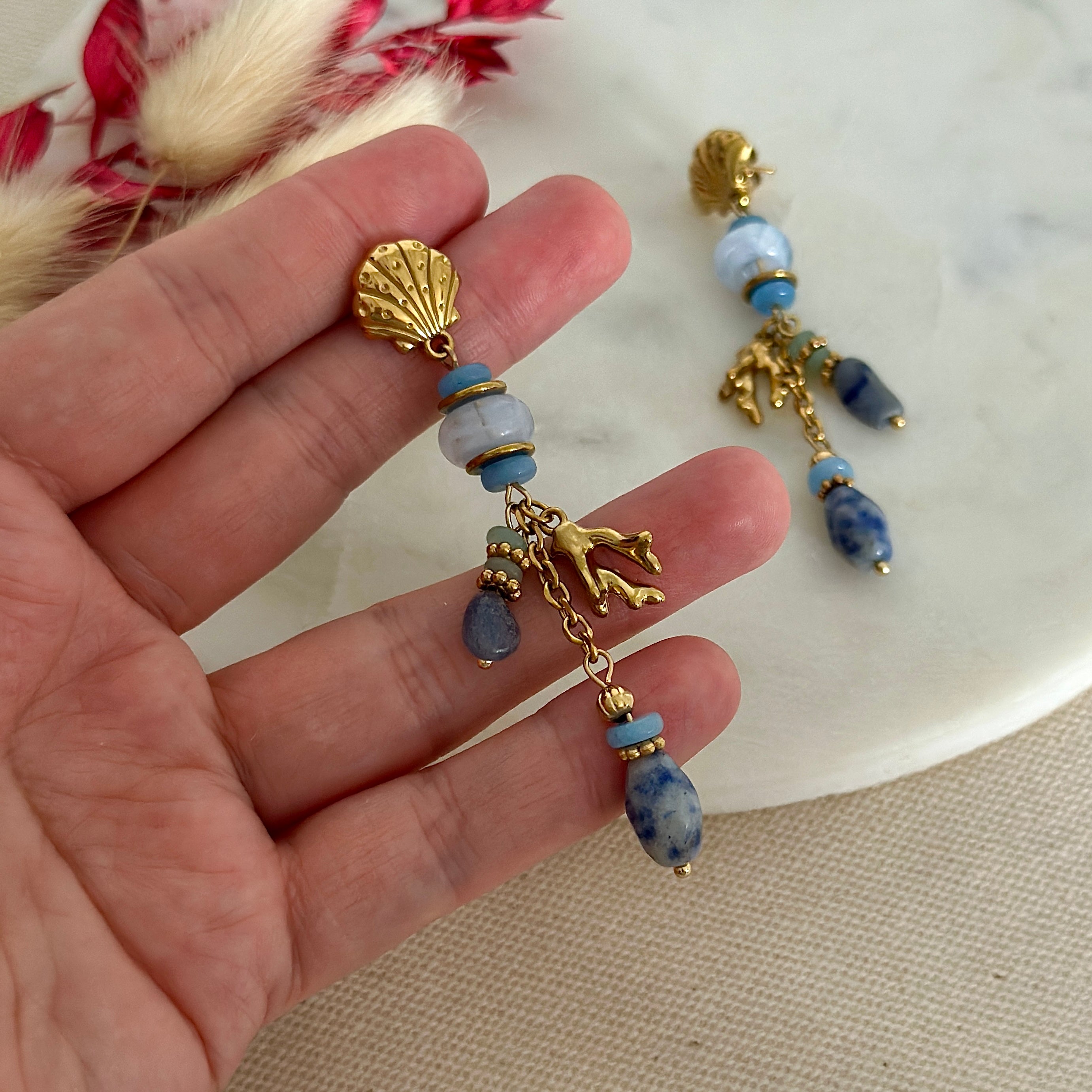 Boucles d’oreilles AGLAÉ