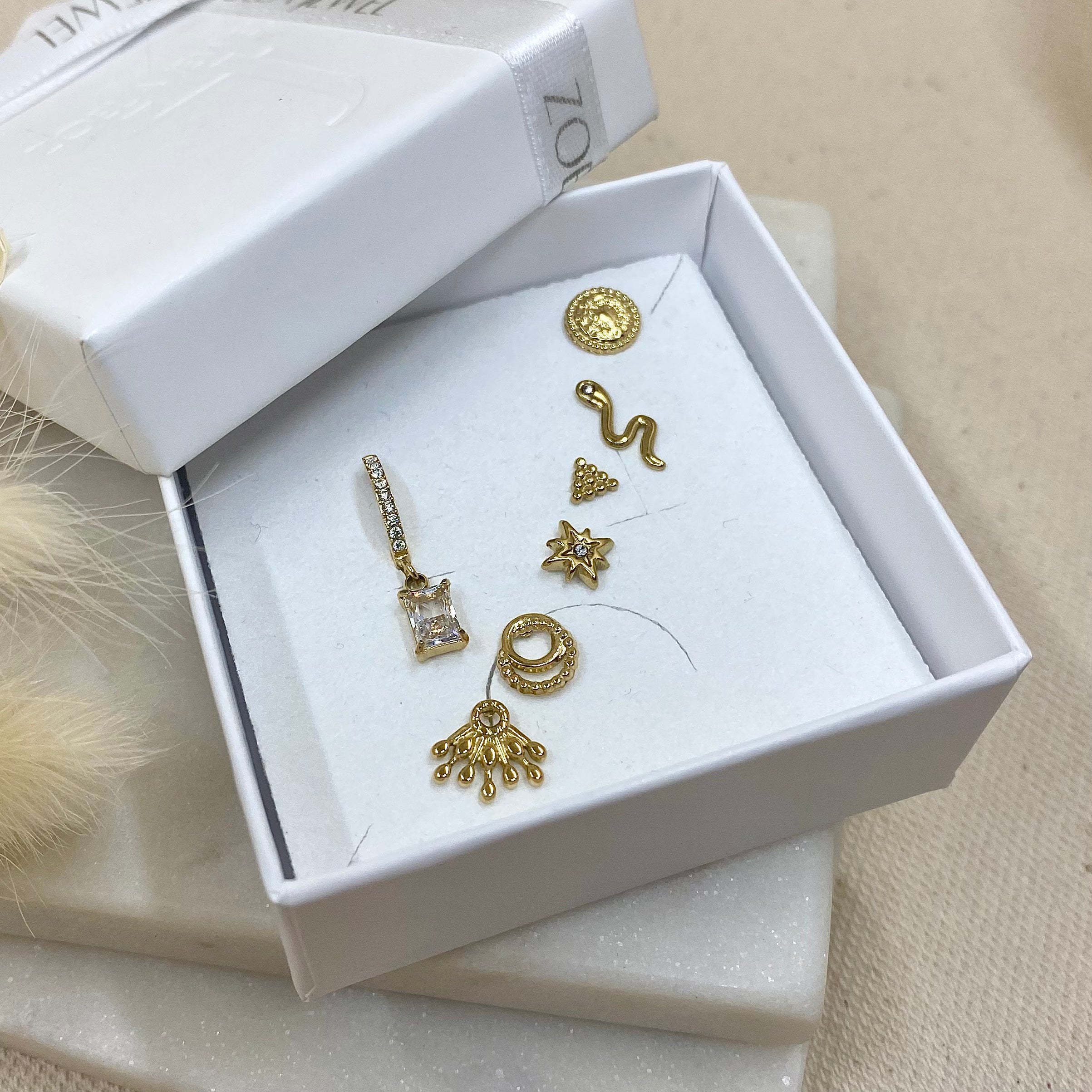 Coffret monoboucles MAËVA