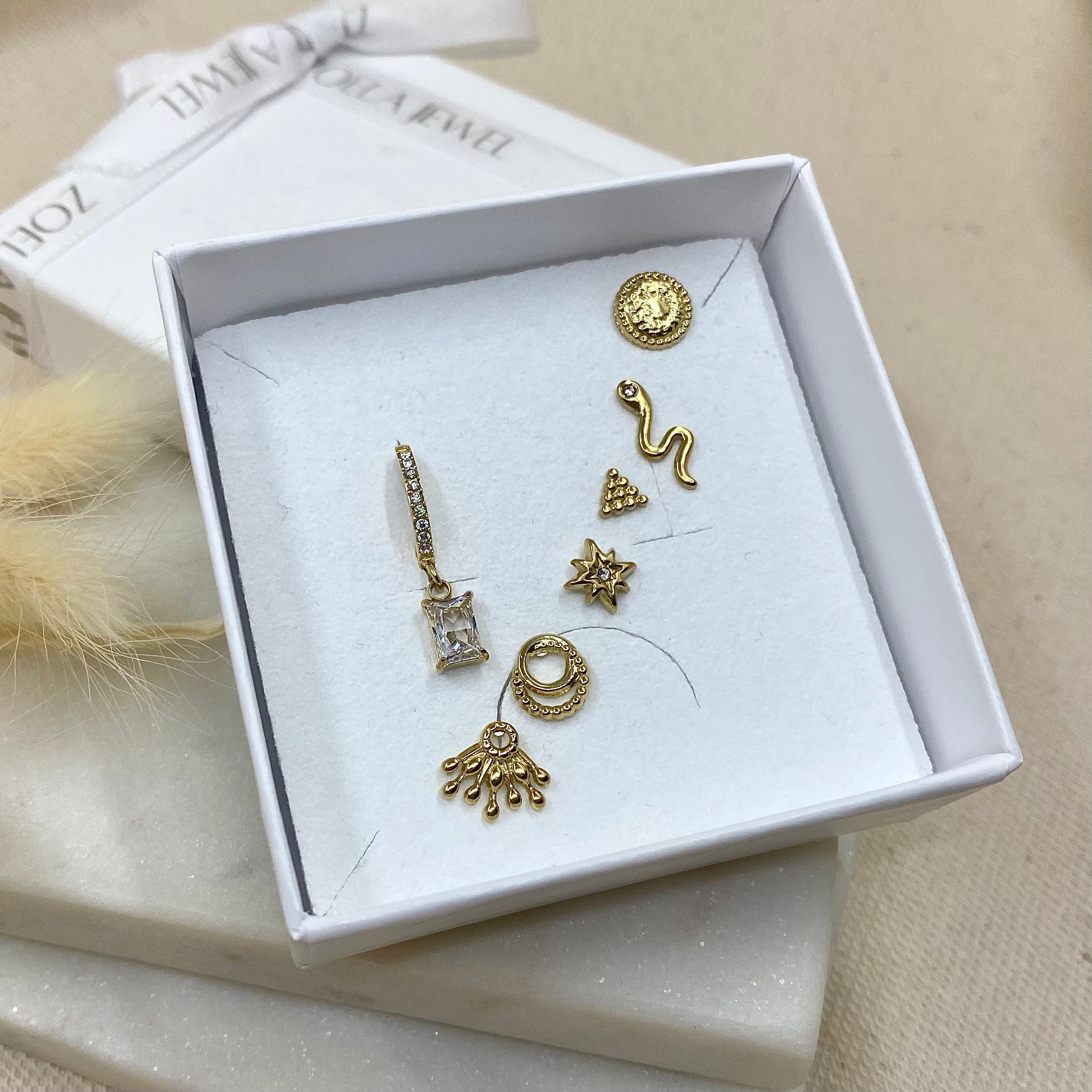 Coffret monoboucles MAËVA