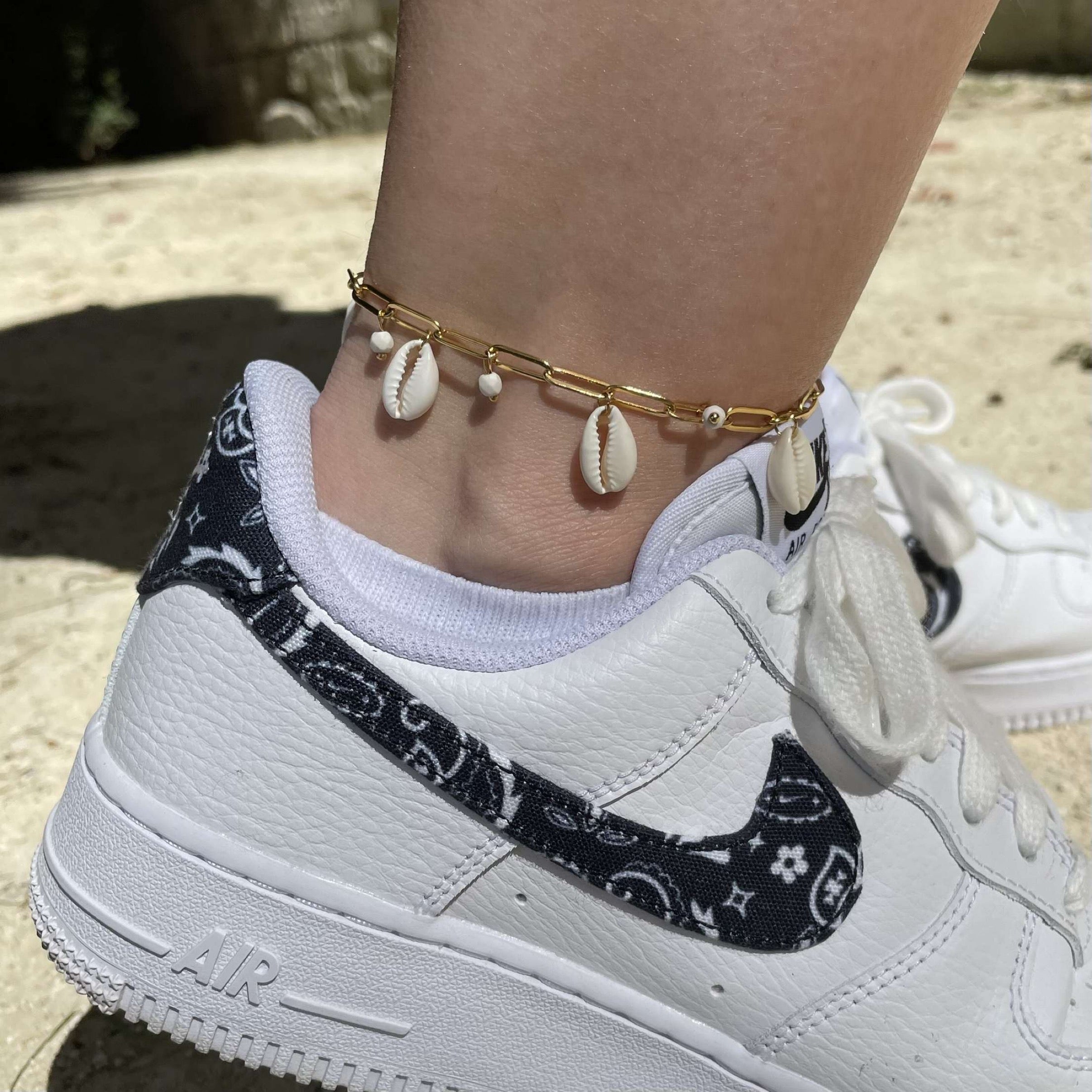Bracelet de cheville POEMA