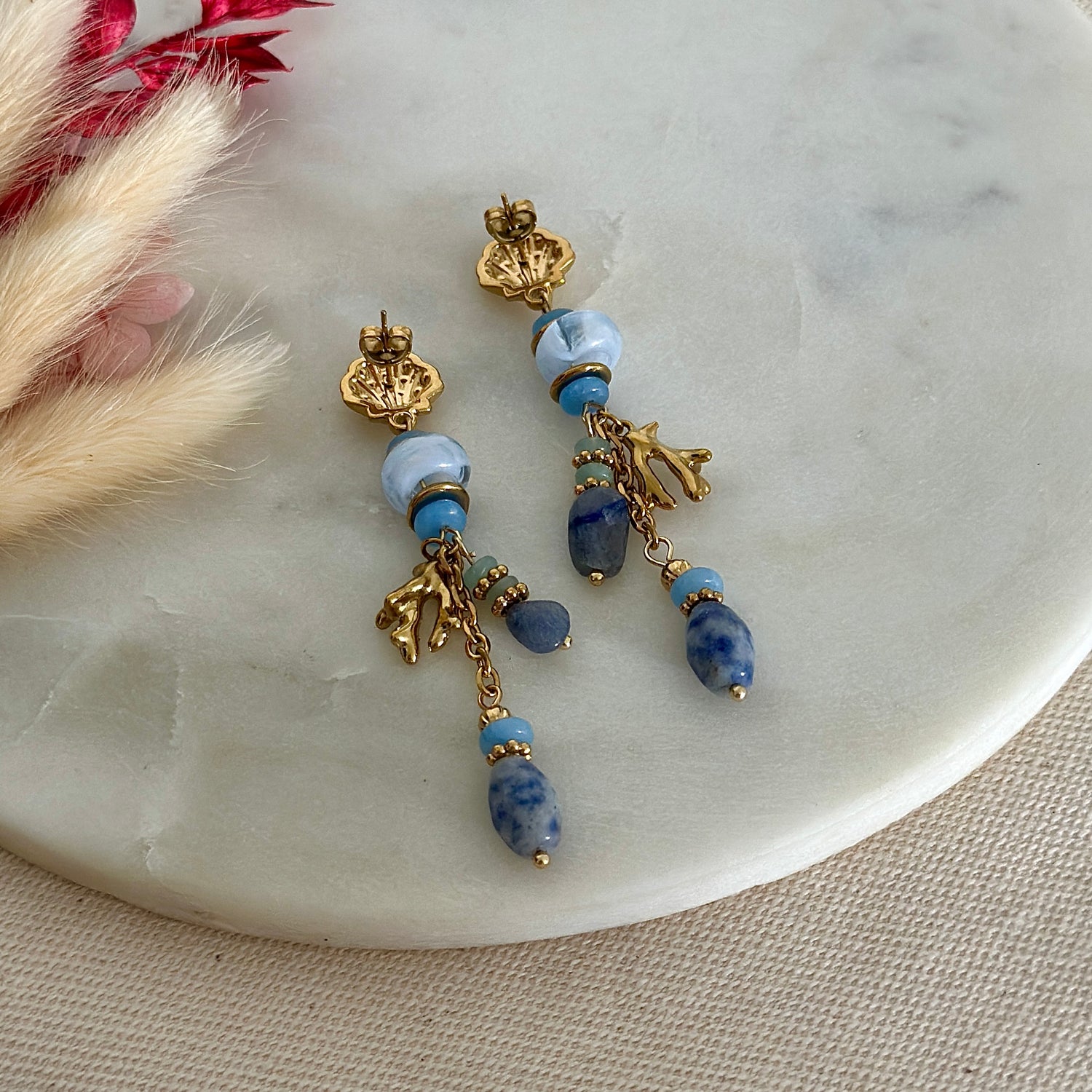 Boucles d’oreilles AGLAÉ