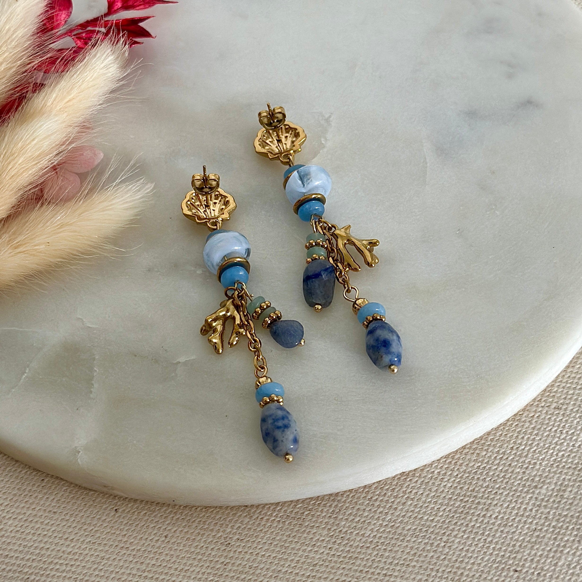 Boucles d’oreilles AGLAÉ