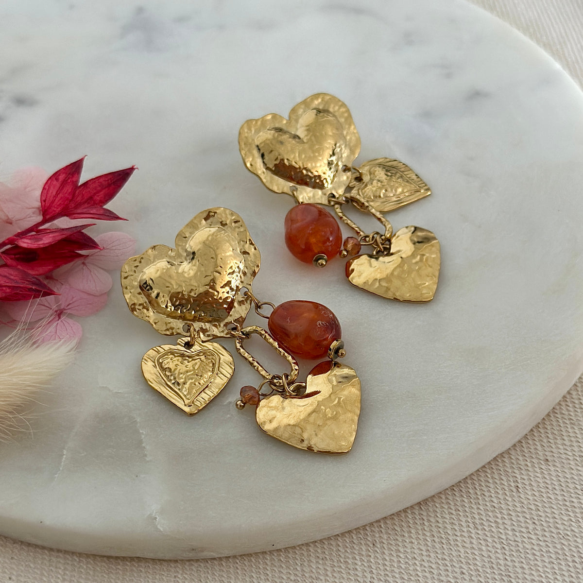 Boucles d’oreilles ROSALIE