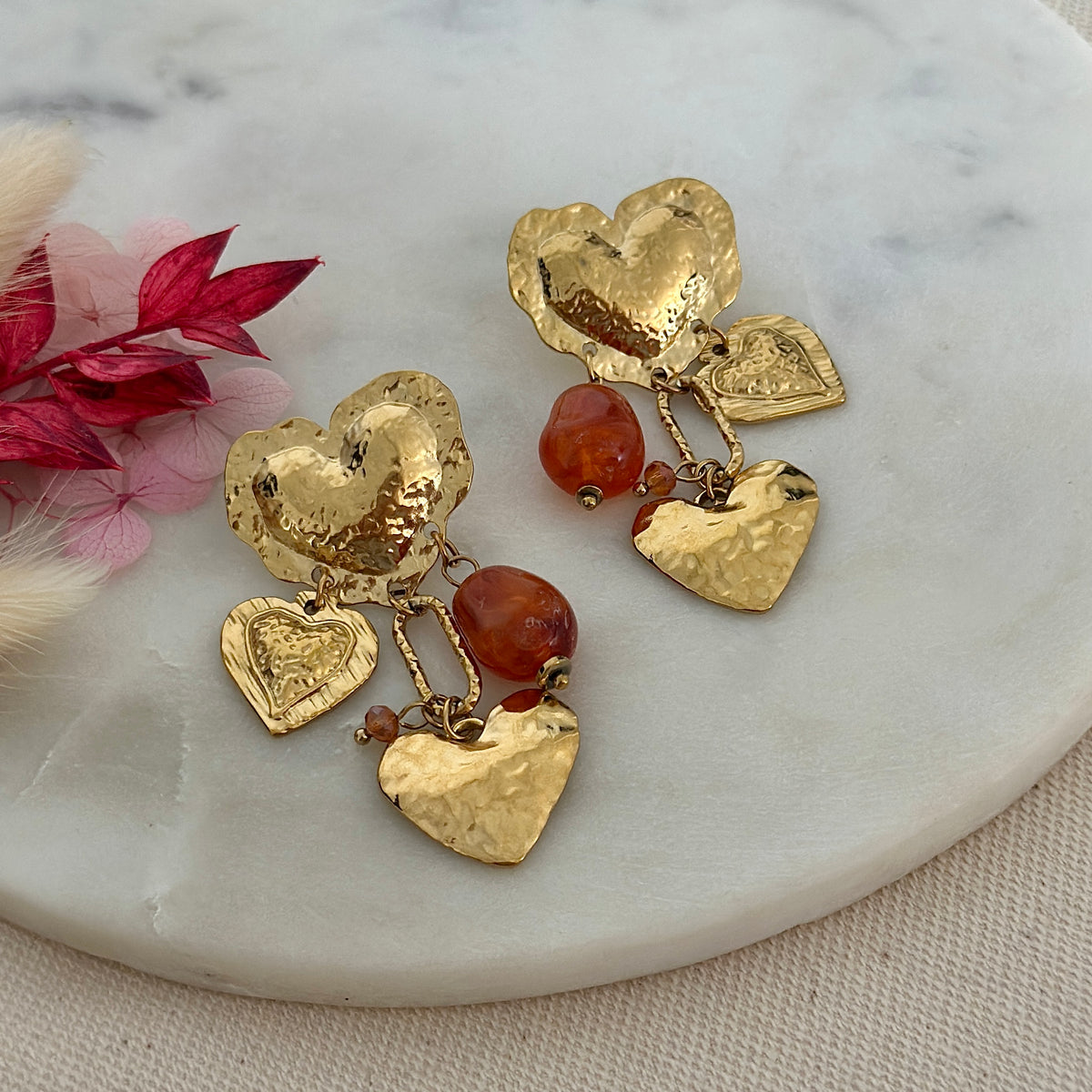 Boucles d’oreilles ROSALIE
