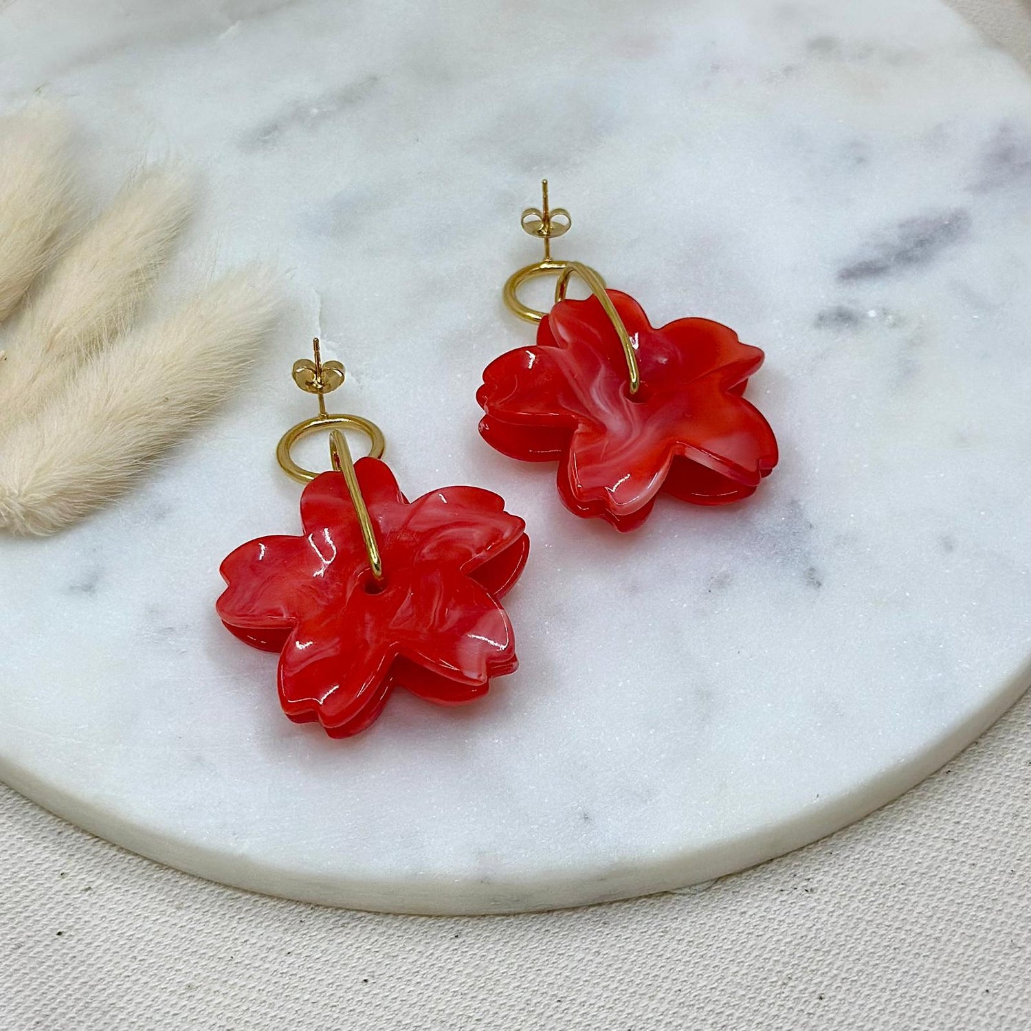 Boucles d’oreilles FLORE