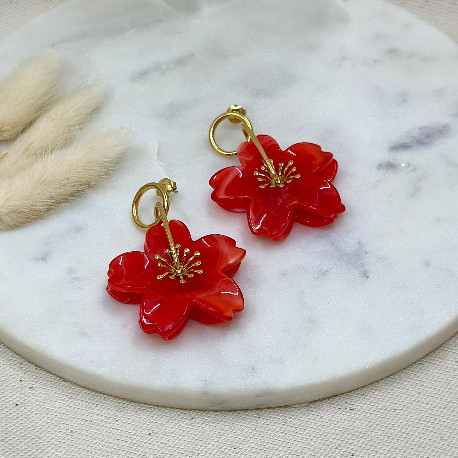 Boucles d’oreilles FLORE